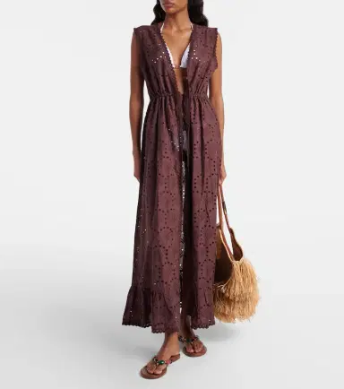 Melissa Odabash Tessa cotton beach cover-up | Thumbnail 2