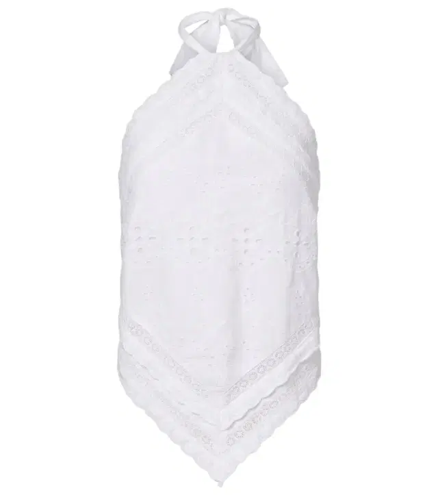 Melissa Odabash Felicity embroidered cotton top
