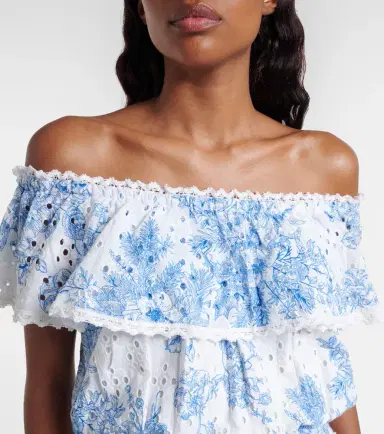 Melissa Odabash Larna printed cotton midi dress | Thumbnail 3 Melissa Odabash Larna printed cotton midi dress | Thumbnail 3