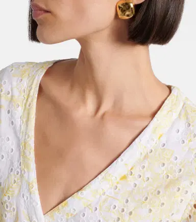 Melissa Odabash Tabitha broderie anglaise cotton wrap dress | Thumbnail 3