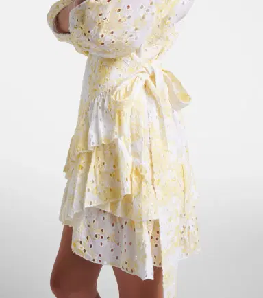Melissa Odabash Tabitha broderie anglaise cotton wrap dress | Thumbnail 4