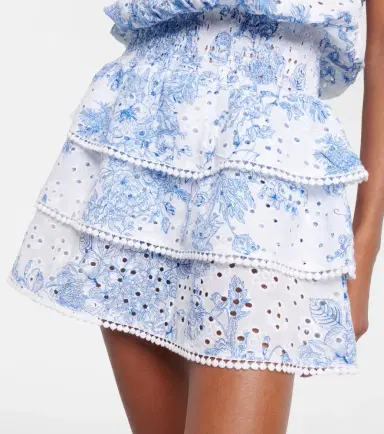 Melissa Odabash Jess broderie anglaise cotton minidress | Thumbnail 2 Melissa Odabash Jess broderie anglaise cotton minidress | Thumbnail 2