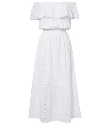 Melissa Odabash Larna broderie anglaise cotton midi dress | Thumbnail 1