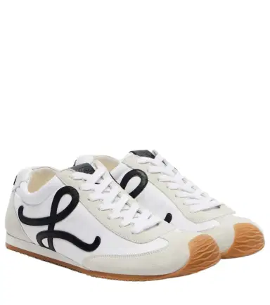 Loewe Ballet Runner 2.0 suede-trimmed sneakers | Thumbnail 1 Loewe Ballet Runner 2.0 suede-trimmed sneakers | Thumbnail 1