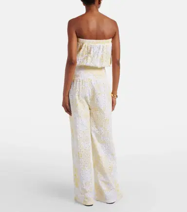 Melissa Odabash Naomi broderie anglaise cotton jumpsuit | Thumbnail 2 Melissa Odabash Naomi broderie anglaise cotton jumpsuit | Thumbnail 2