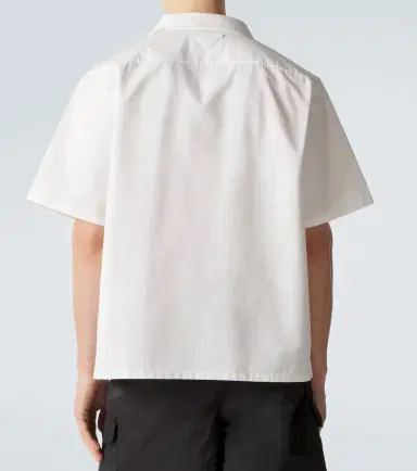 Prada Printed cotton bowling shirt | Thumbnail 2 Prada Printed cotton bowling shirt | Thumbnail 2