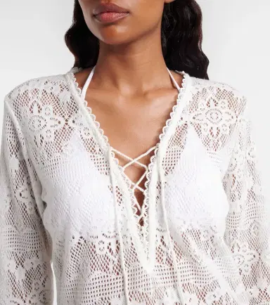 Melissa Odabash Joelle crochet beach cover-up | Thumbnail 3