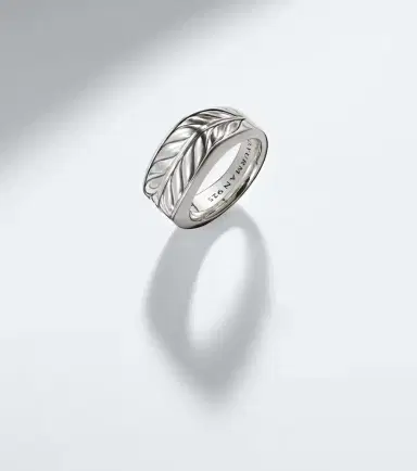 David Yurman Chevron sterling silver ring | Thumbnail 4