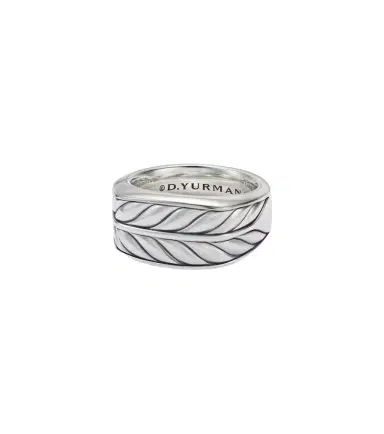 David Yurman Chevron sterling silver ring | Thumbnail 1