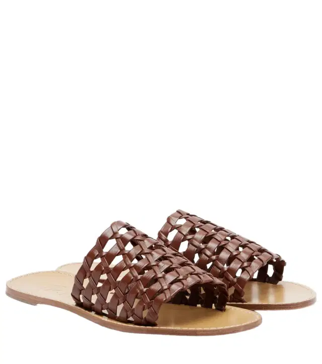 Souliers Martinez Estrella woven leather sandals