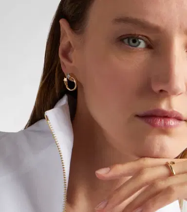 Roxanne First Shooting Star 14kt gold earrings with diamonds | Thumbnail 3 Roxanne First Shooting Star 14kt gold earrings with diamonds | Thumbnail 3