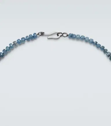 Ileana Makri Sterling silver beaded necklace with gemstones | Thumbnail 3 Ileana Makri Sterling silver beaded necklace with gemstones | Thumbnail 3