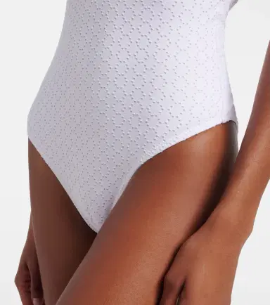 Melissa Odabash Los Angeles ruffled swimsuit | Thumbnail 4