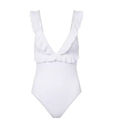 Melissa Odabash Los Angeles ruffled swimsuit | Thumbnail 1
