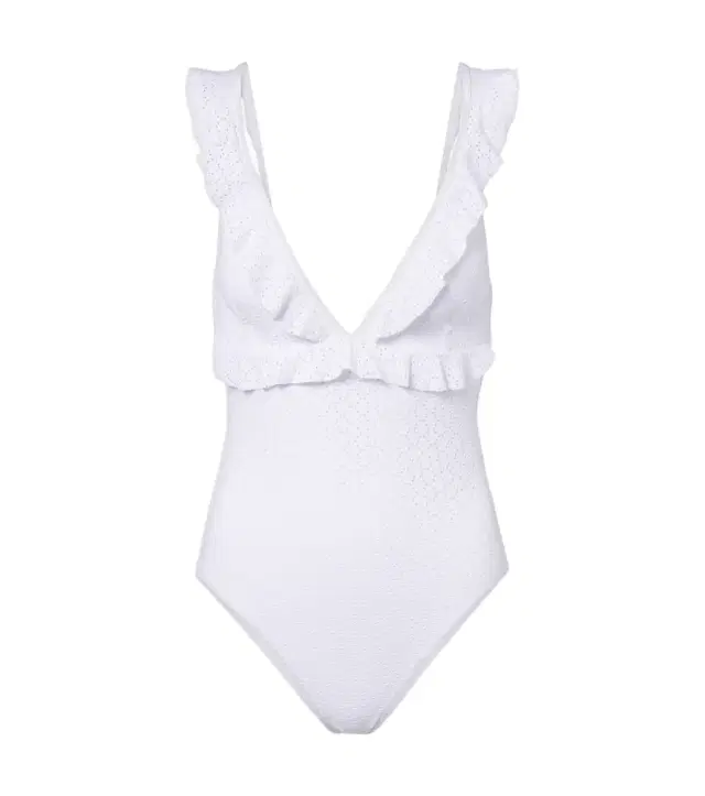 Los Angeles ruffled swimsuit