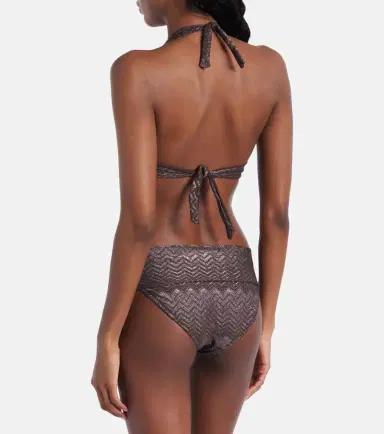 Melissa Odabash Provence halterneck bikini top | Thumbnail 3