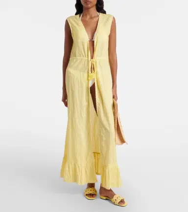 Melissa Odabash Tessa cotton beach cover-up | Thumbnail 4