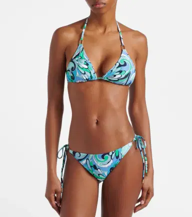 Melissa Odabash Cancun printed bikini top | Thumbnail 4