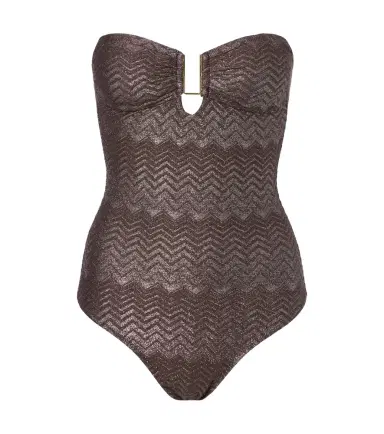 Melissa Odabash Argentina lamé swimsuit | Thumbnail 1