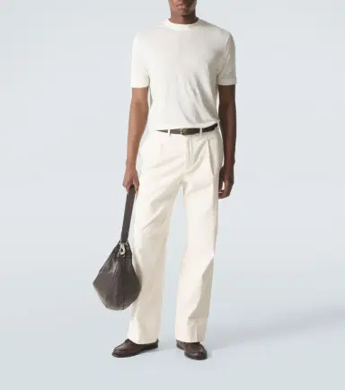 Thom Sweeney Linen-blend T-shirt | Thumbnail 5