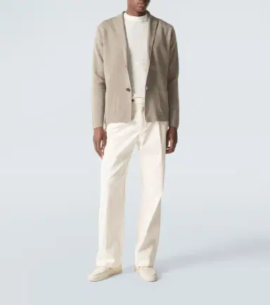 Thom Sweeney Cotton crêpe blazer | Thumbnail 3