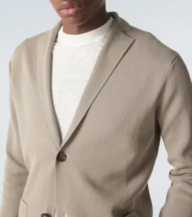 Thom Sweeney Cotton crêpe blazer | Thumbnail 6