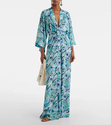 Melissa Odabash Eloise printed maxi dress | Thumbnail 4