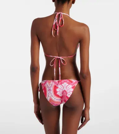 Melissa Odabash Cancun printed bikini top | Thumbnail 4