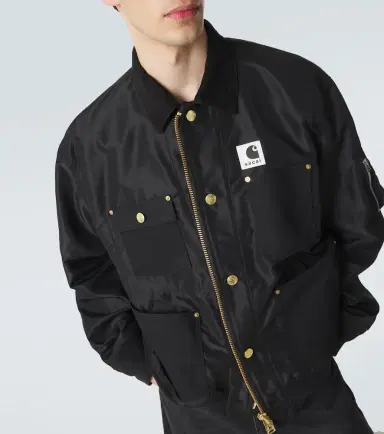 Sacai x Carhartt corduroy-trimmed blouson jacket | Thumbnail 2 Sacai x Carhartt corduroy-trimmed blouson jacket | Thumbnail 2