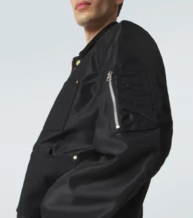 Sacai x Carhartt corduroy-trimmed blouson jacket | Thumbnail 6 Sacai x Carhartt corduroy-trimmed blouson jacket | Thumbnail 6