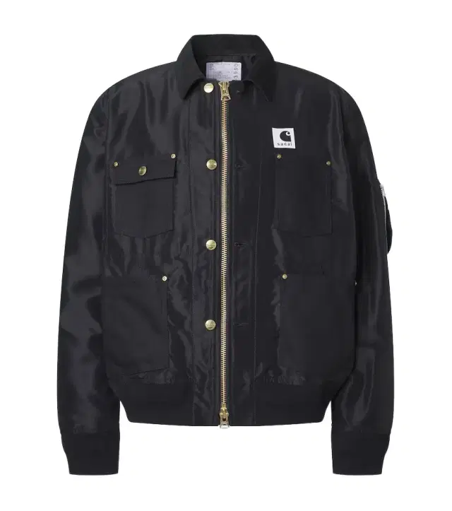x Carhartt corduroy-trimmed blouson jacket