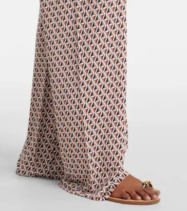 Max Mara Abate printed wide-leg pants | Thumbnail 5