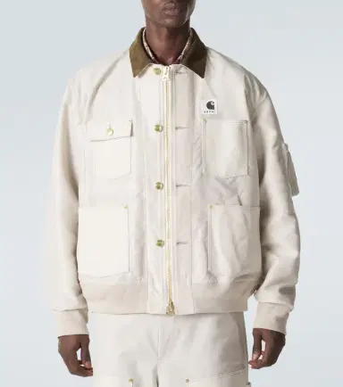 Sacai x Carhartt WIP twill blouson jacket | Thumbnail 4
