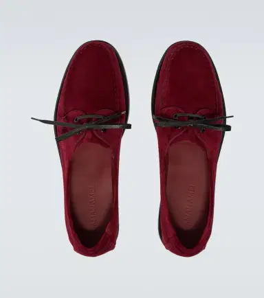Saman Amel City Moc suede boat shoes | Thumbnail 6 Saman Amel City Moc suede boat shoes | Thumbnail 6