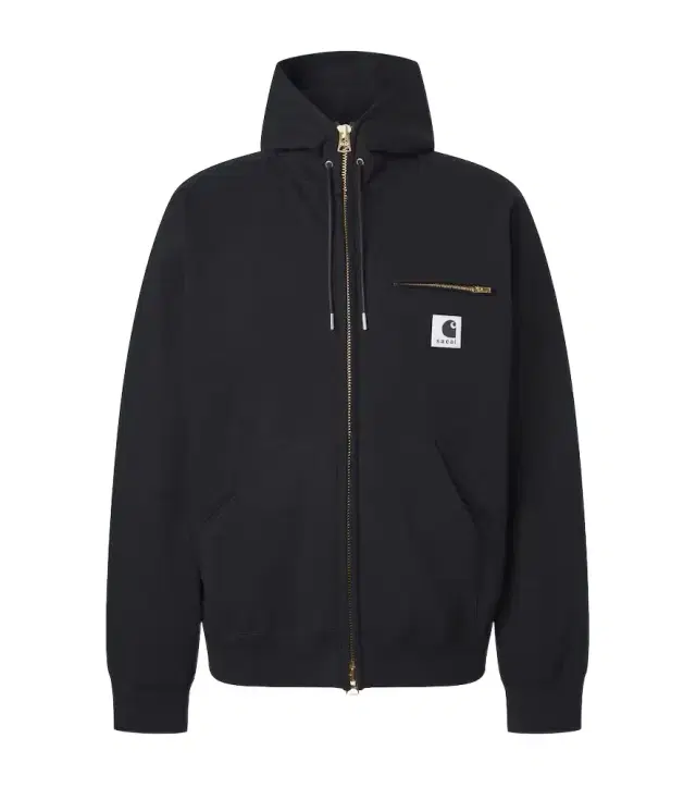Sacai x Carhartt cotton jersey hoodie