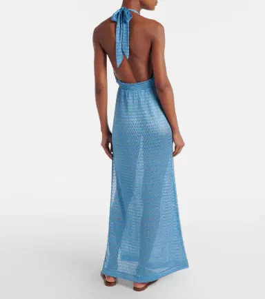 Melissa Odabash Mariah lamé maxi dress | Thumbnail 5 Melissa Odabash Mariah lamé maxi dress | Thumbnail 5