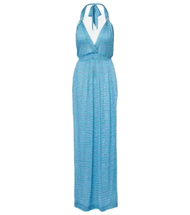 Melissa Odabash Mariah lamé maxi dress | Thumbnail 1 Melissa Odabash Mariah lamé maxi dress | Thumbnail 1