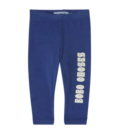 Bobo Choses Baby logo cotton-blend jersey leggings | Thumbnail 1