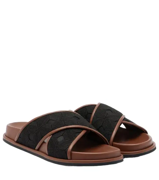 Max Mara Peonie embroidered slides