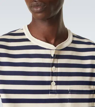 Junya Watanabe Striped cotton jersey T-shirt | Thumbnail 5 Junya Watanabe Striped cotton jersey T-shirt | Thumbnail 5