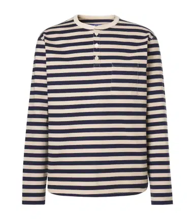 Junya Watanabe Striped cotton jersey T-shirt | Thumbnail 1 Junya Watanabe Striped cotton jersey T-shirt | Thumbnail 1