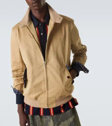 Junya Watanabe Cotton-blend blouson jacket | Thumbnail 2 Junya Watanabe Cotton-blend blouson jacket | Thumbnail 2