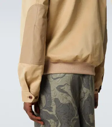 Junya Watanabe Cotton-blend blouson jacket | Thumbnail 4 Junya Watanabe Cotton-blend blouson jacket | Thumbnail 4