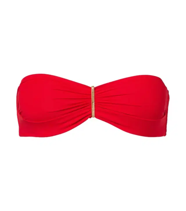 Positano bandeau bikini top