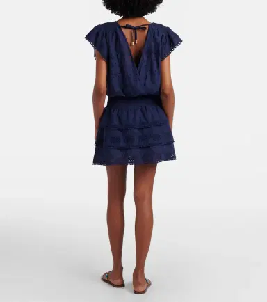 Melissa Odabash Jess broderie anglaise cotton minidress | Thumbnail 2 Melissa Odabash Jess broderie anglaise cotton minidress | Thumbnail 2