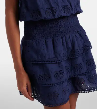 Melissa Odabash Jess broderie anglaise cotton minidress | Thumbnail 4 Melissa Odabash Jess broderie anglaise cotton minidress | Thumbnail 4
