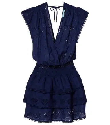 Melissa Odabash Jess broderie anglaise cotton minidress | Thumbnail 1 Melissa Odabash Jess broderie anglaise cotton minidress | Thumbnail 1