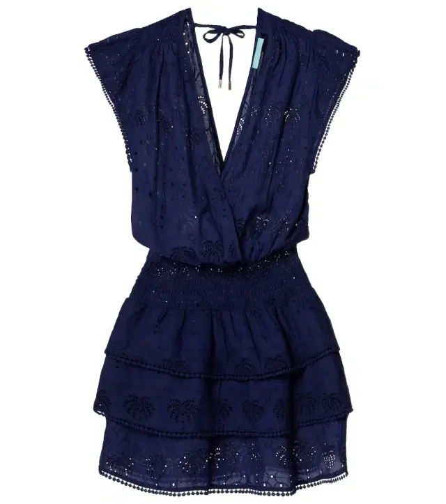 Jess broderie anglaise cotton minidress