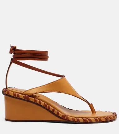 Zimmermann Leather wedge sandals | Thumbnail 2