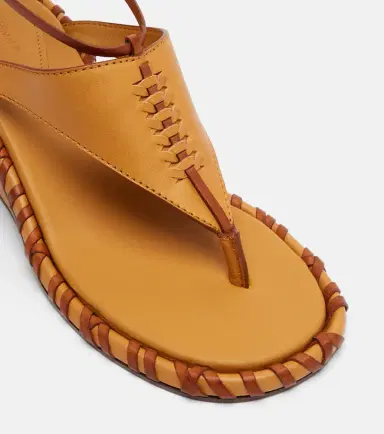 Zimmermann Leather wedge sandals | Thumbnail 3